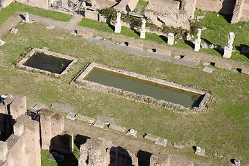 Image showing House of the vestals in Rome