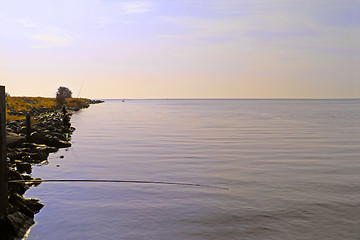 Image showing Sunrise on the estuary