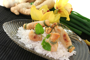 Image showing Thai prawns specialties