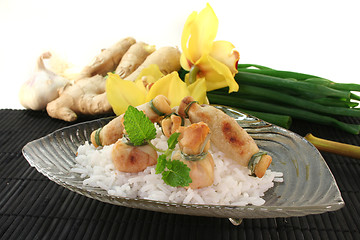 Image showing Thai prawns specialties