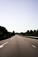 Image showing Empty street