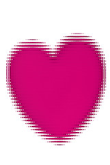 Image showing Pink heart