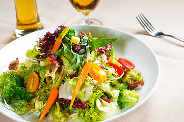 Image showing fresh mixed salad