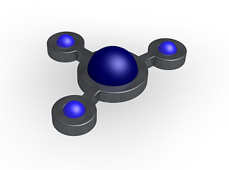 Image showing molecule abstract