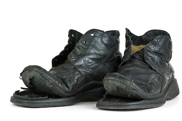 Image showing Pair of old boots