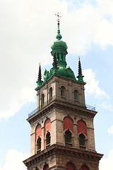 Image showing Belltower in Lviv, Ukraine