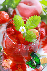 Image showing Refreshing summer drink