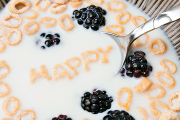 Image showing Happy Breakfast