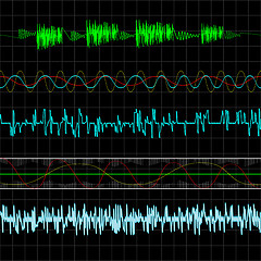 Image showing Music waves