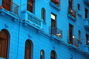 Image showing Blue Building