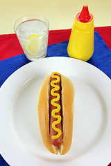 Image showing American Hot Dog