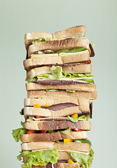 Image showing XXL sandwich