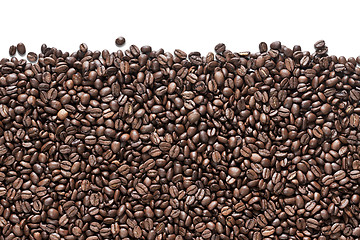 Image showing Coffee beans on white Background