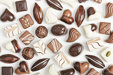 Image showing Chocolate on white background