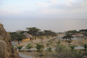 Image showing langano lake Ethiopia