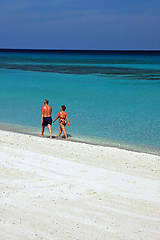 Image showing Beach Walk