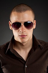 Image showing young man with sunglasses 