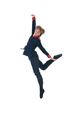 Image showing ballet man jumping