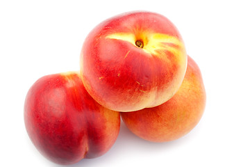 Image showing stack of peaches