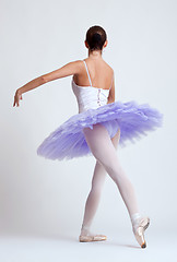 Image showing Ballerina dancing