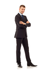 Image showing confident business man