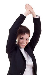 Image showing successful business woman