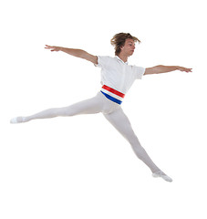 Image showing difficult ballet jump