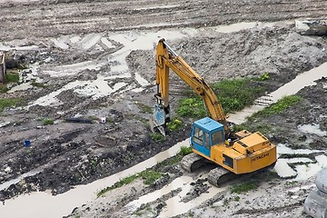 Image showing Backhoe