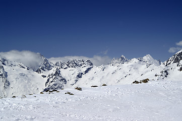 Image showing Ski resort