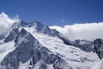 Image showing Glacier. Caucasus Mountains