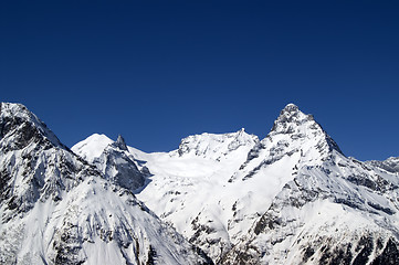 Image showing Mountain peaks