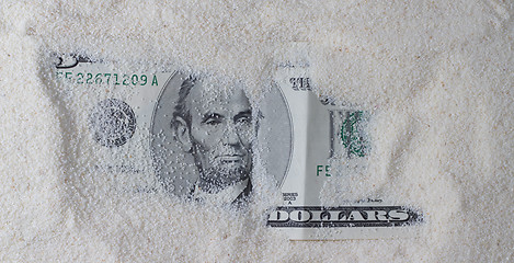 Image showing Dollar In The Sand Horizontal.