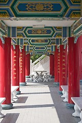 Image showing Temple corridor