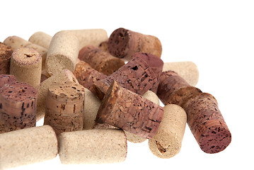 Image showing Corks from bottles