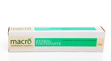 Image showing Herbal Toothpaste