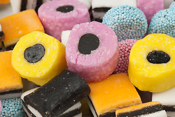 Image showing Liquorice candy