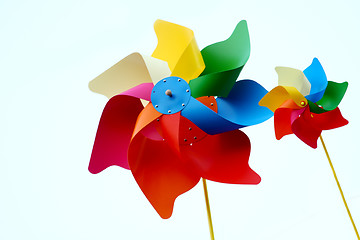 Image showing Colorful pinwheel