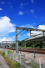 Image showing train track