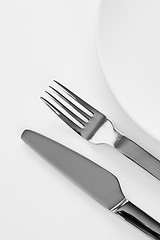 Image showing fork and knife