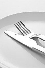 Image showing fork and knife