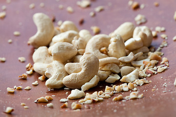 Image showing Cashew nuts