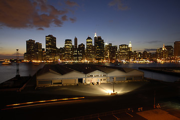 Image showing New York at night