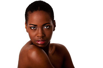 Image showing African beauty face