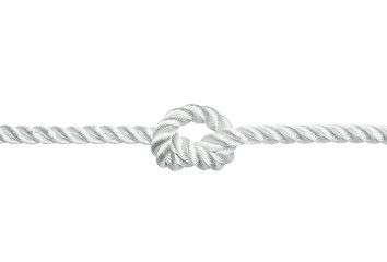 Image showing Knot on a rope