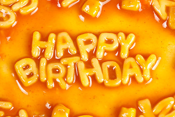 Image showing Happy Birthday