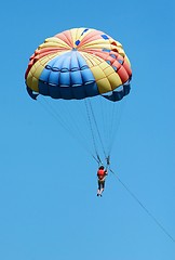 Image showing Parasailing