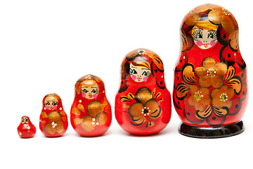 Image showing Russian nesting dolls