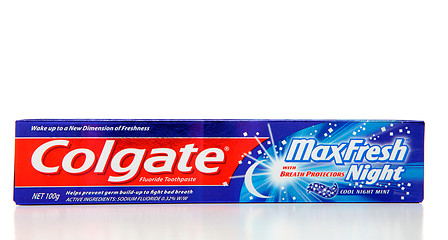 Image showing Colgate Max Fresh Night Formula Toothpaste