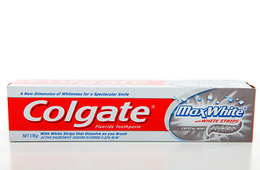 Image showing Colgate Max White Whitening Toothpaste