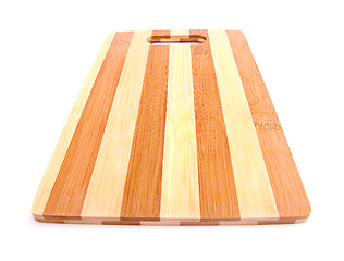 Image showing Wooden kitchen board